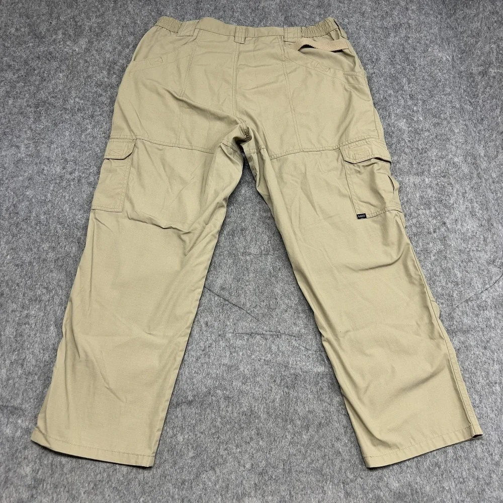 5.11 Tactical Pants Mens 40x30 Tan Cargo Ripstop Utility Outdoor Hiking Workwear